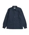 Norse Projects Long-sleeved Casual Jacket In Blue