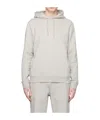Norse Projects Long-sleeved Cotton Hoodie In White