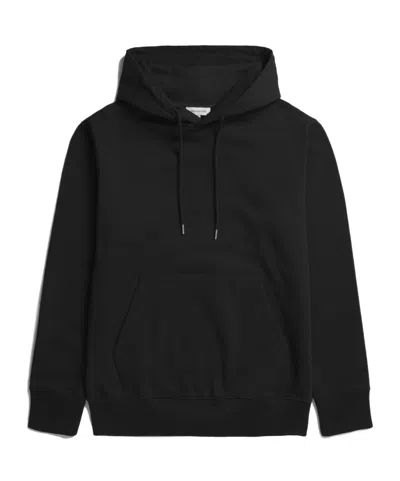 Norse Projects Long-sleeved Hooded Sweatshirt In Brown