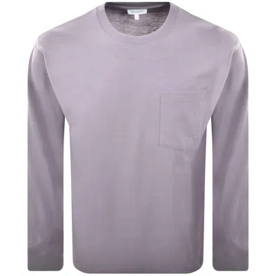 Norse Projects Loose Fit T Shirt Crocus Purple