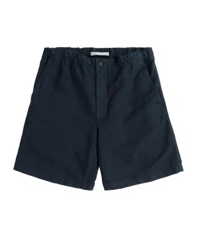 Norse Projects Loose Waist Shorts In Black