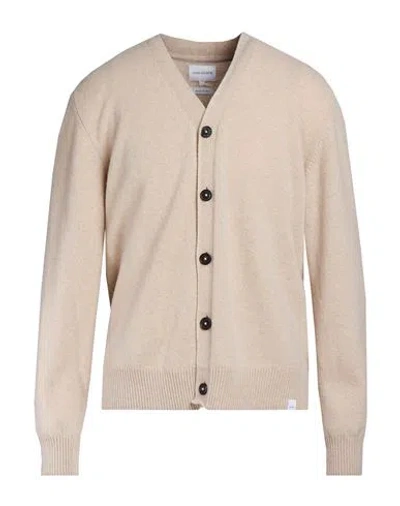 Norse Projects Man Cardigan Beige Size Xl Wool In Neutral