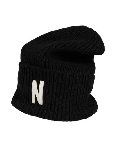 Norse Projects Man Hat Black Size Onesize Wool