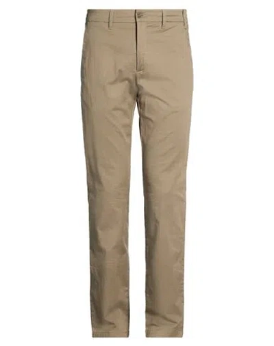 Norse Projects Man Pants Military Green Size 30w-32l Cotton, Elastane In Brown