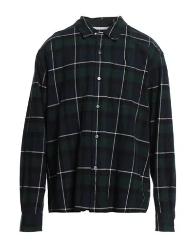 Norse Projects Man Shirt Dark Green Size M Organic Cotton