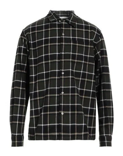 Norse Projects Carsten Flannel Checked Shirt In Green
