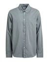 Norse Projects Man Shirt Slate Blue Size L Cotton In Blue
