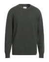 Norse Projects Man Sweater Military Green Size Xxl Lambswool