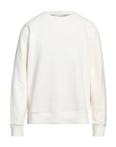 Norse Projects Man Sweatshirt Ivory Size L Cotton, Linen In White