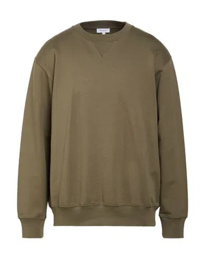 Norse Projects Man Sweatshirt Military Green Size Xl Cotton