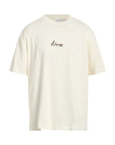 Norse Projects Man T-shirt Ivory Size Xxl Cotton In White