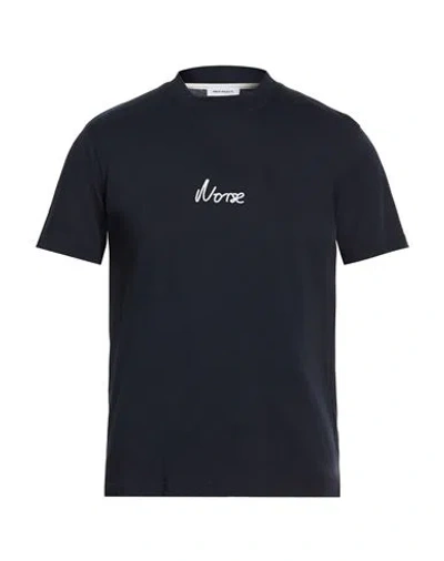 Norse Projects Man T-shirt Midnight Blue Size S Cotton