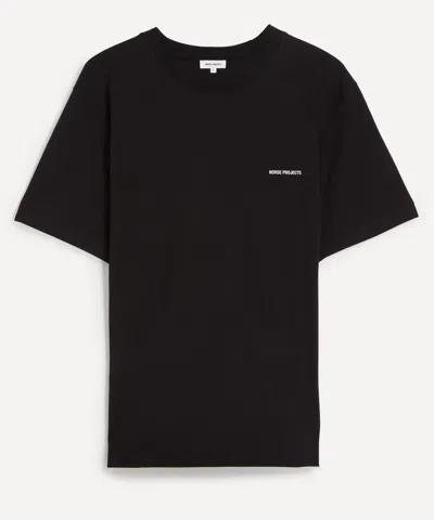 Norse Projects Mens Black Johannes T-shirt