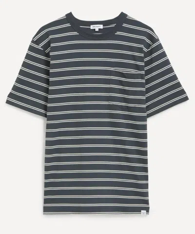 NORSE PROJECTS NORSE PROJECTS MENS HOLGER SAILOR STRIPE POCKET T-SHIRT
