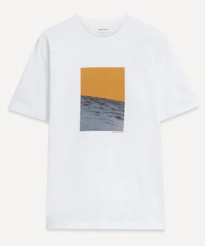 Norse Projects Mens Johannes Waves Print T-shirt