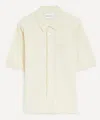 Norse Projects Mens Rollo Cotton-linen Short-sleeve Shirt In Neutral