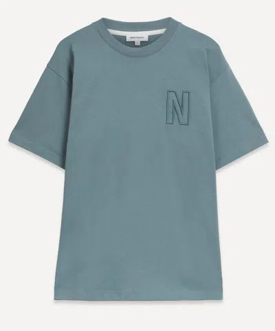 Norse Projects Mens Simon Loose Logo T-shirt