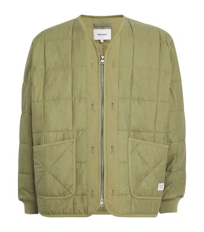 Norse Projects Military Liner Jacket In Green