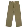 Norse Projects Mogens Relaxed 5 Pocket Heavy Twill Olive Night In Green