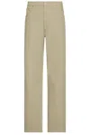 Norse Projects Mogens Relaxed 5 Pocket Heavy Twill Pants In Clay