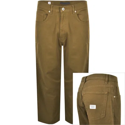 Norse Projects Mogens Twill Trousers Brown