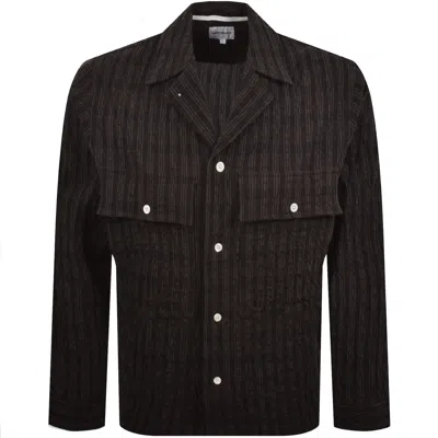 Norse Projects Mols Hunting Check Shirt Brown
