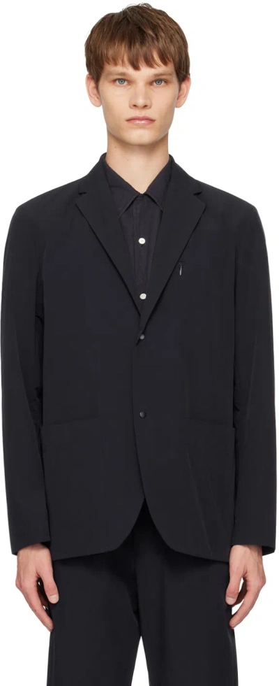Norse Projects Navy Emil Blazer In Dark Navy