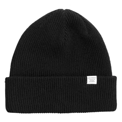 Norse Projects Norse Beanie Black