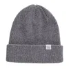 Norse Projects Norse Beanie Grey Melange In Gray