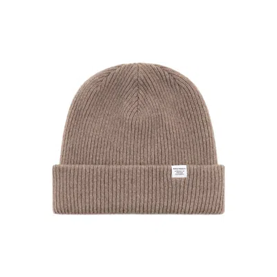 Norse Projects Norse Beanie Walnut In Brown