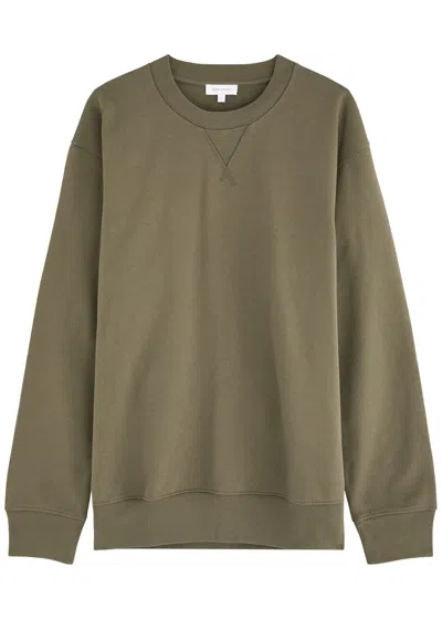 Norse Projects Norse Standard Cotton Sweatshirt In Green