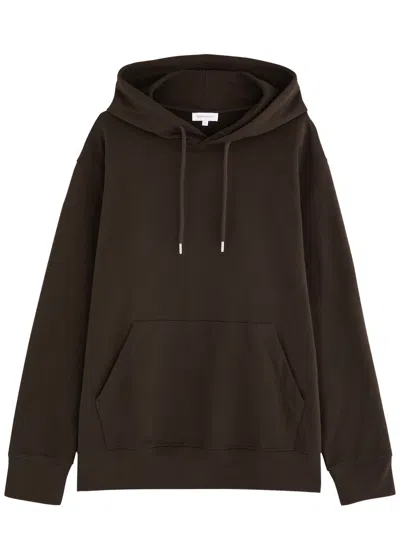 Norse Projects Norse Standard Hooded Cotton Sweatshirt In Brown