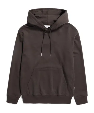 Norse Projects Norse Standard Long-sleeve Hoodie In Brown
