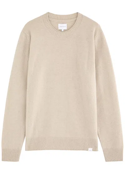 Norse Projects Norse Standard Wool Jumper In Cream