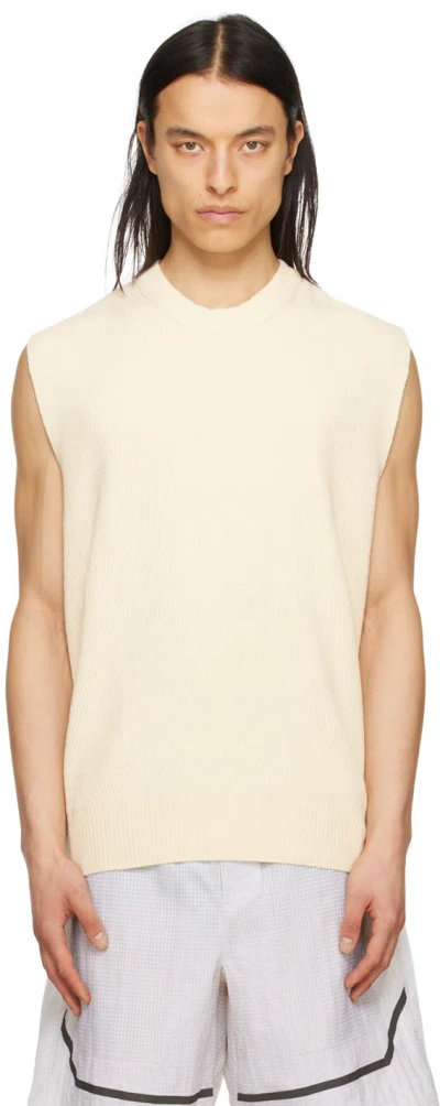 Norse Projects Off-white Manfred Vest In Ecru