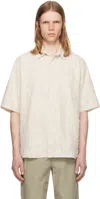 Norse Projects Off-white Mo Oversized Fil Coupe S/s Shirt In Neutral