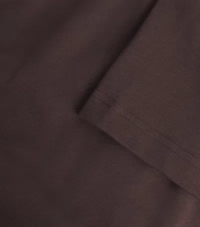 Norse Projects Organic Cotton T-shirt In Brown