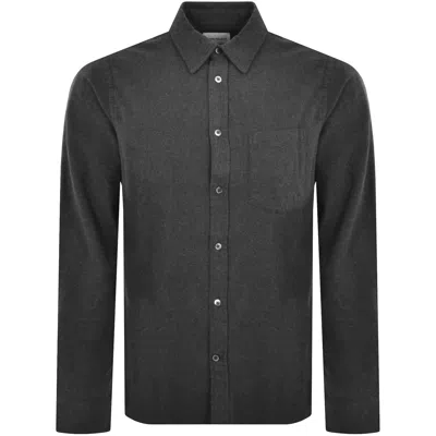 Norse Projects Osvald Flannel Shirt Grey