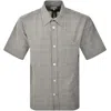 Norse Projects Oversized Check Shirt Moss Green In Green