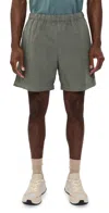 Norse Projects Gray Per Cotton Tencel Shorts