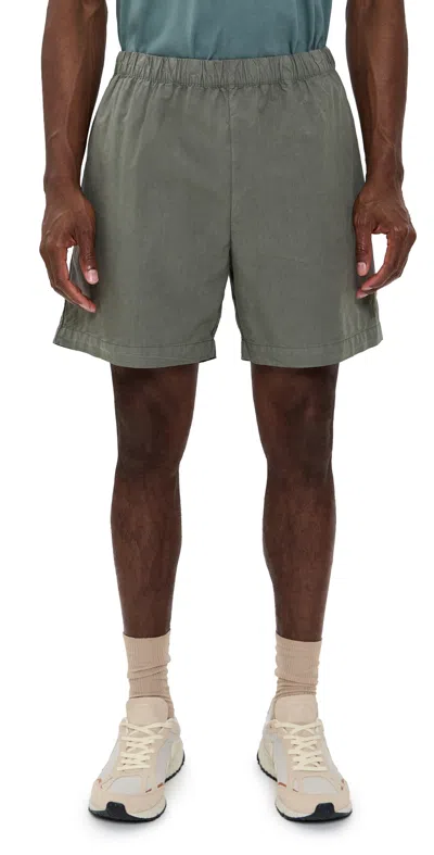 Norse Projects Per Cotton Tencel Shorts Mid Khaki