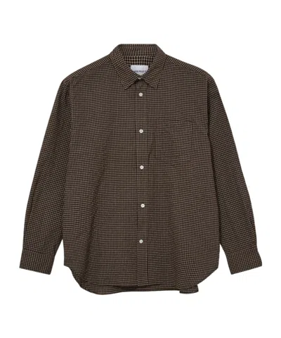 Norse Projects Plaid Shirt In Black