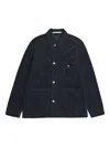 Norse Projects Pocket Corduroy Jacket In Blue
