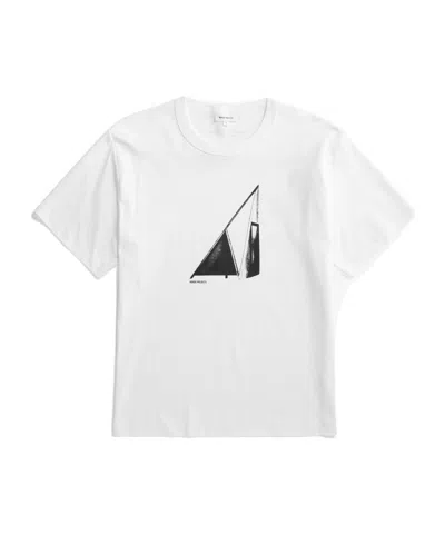 Norse Projects Print T-shirt In White