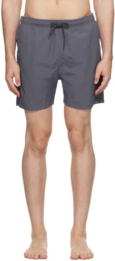 Norse Projects Purple Hauge Swim Shorts In Gray