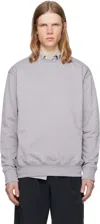 Norse Projects Mens Norse Standard Sweatshirt In Gray