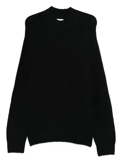 Norse Projects Rasmus Crew-neck Sweater In Black