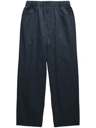 Norse Projects Relaxed Straight-leg Trousers With Elastic Waistband And Functional Pockets In Transparent