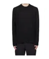 Norse Projects Rib Round-neck Sweater In Black
