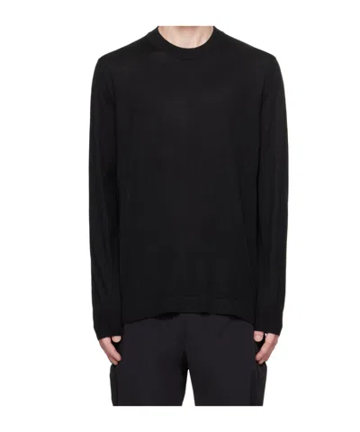 Norse Projects Rib Round-neck Sweater In Black